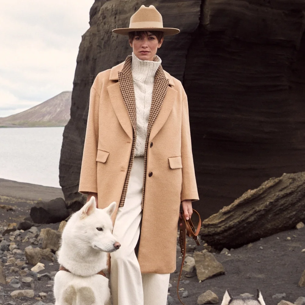 COPY - Gorgeous Camel Wool Sunday Coat - Picture 4 of 6